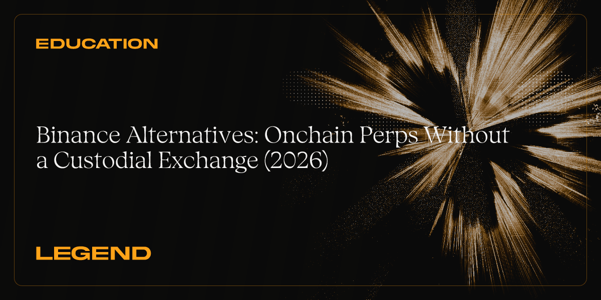 Binance Alternatives: Onchain Perps Without a Custodial Exchange (2026)