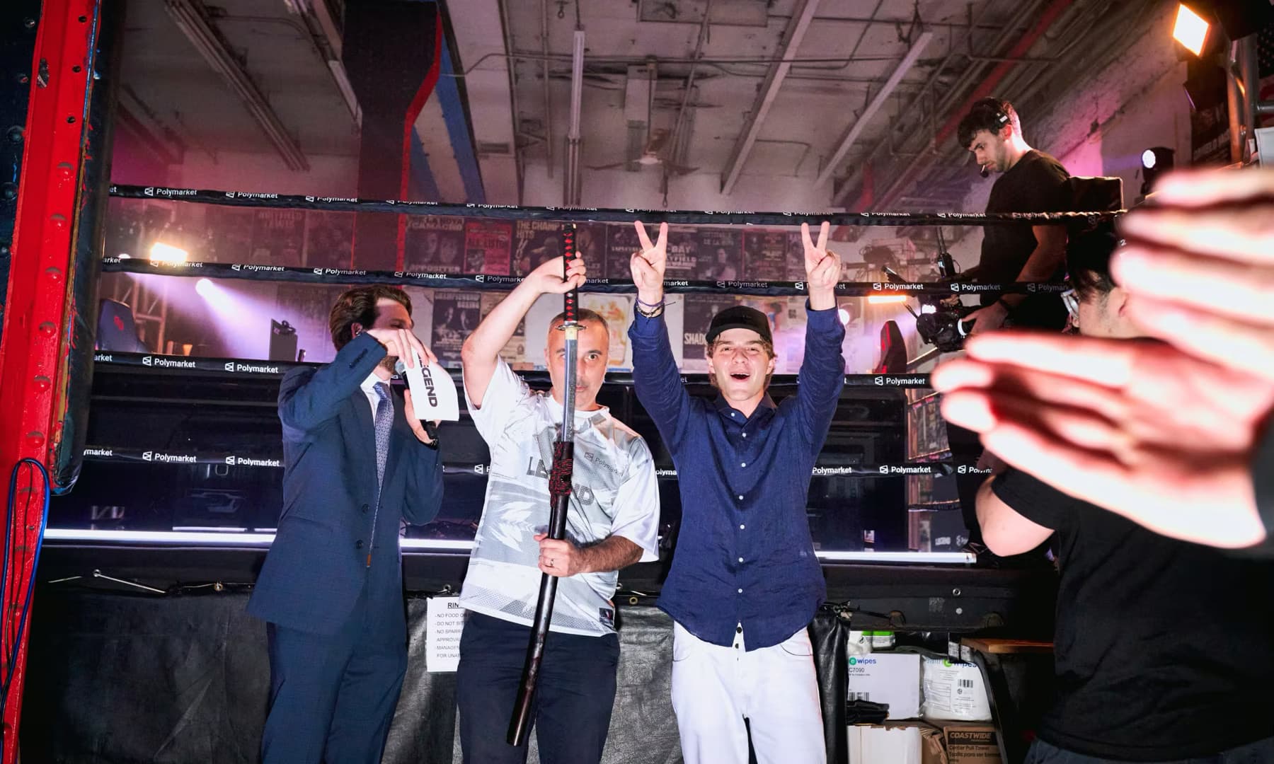 The Boxing Ring Where Fighters Trade Crypto, Not Blows — Wall Street Journal
