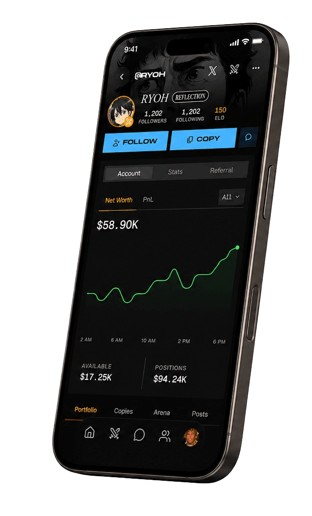 Legend app on mobile